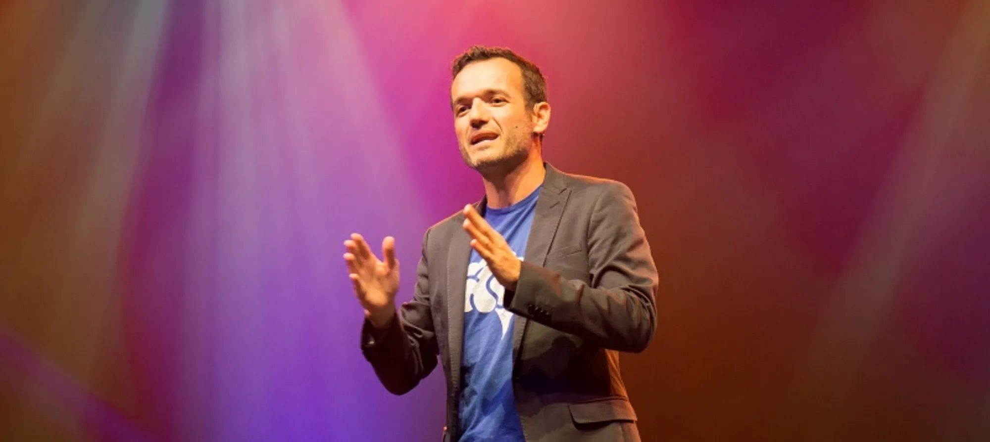 La conférence de Fabien Olicard aux vœux 2026 Efficience